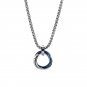 Mens Hip Hop Three Circles Pendent Necklace Keel Chain Retro Punk