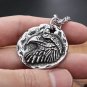 New Vintage Domineering Eagle Head Pendant Necklaces 316L Stainless Steel