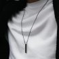 Popular Classic Rectangular Pendant Necklace for Men's Stainless Steel