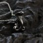 Retro Gothic Viper Black Mamba Animal Necklace Men's Fashion Personality