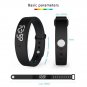 Smart Bracelet Waterproof Smart Clock Smartband With Body Temperature Monitor