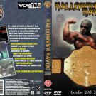 Wcw halloween havoc 2000 with countdown w/dvd case dvd