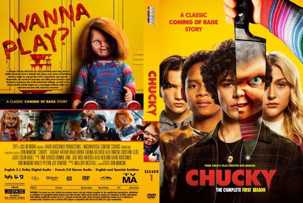 Chucky:the complete season 1 w/dvd case dvd
