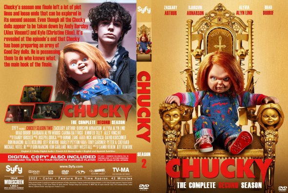 Chucky:the complete season 2 w/dvd case dvd