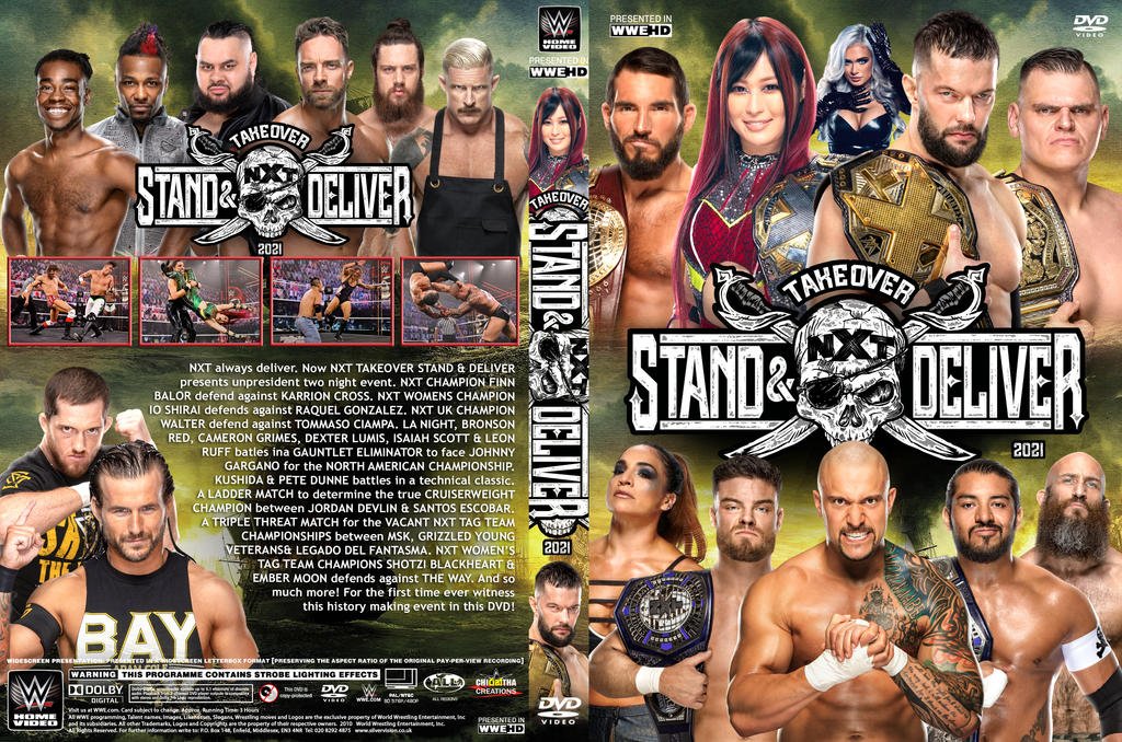 Nxt stand & deliver 2021 with countdown w/dvd case dvd
