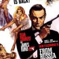 Dr. No/from russia with love/goldfinger/thunderball w/dvd sleeve dvd