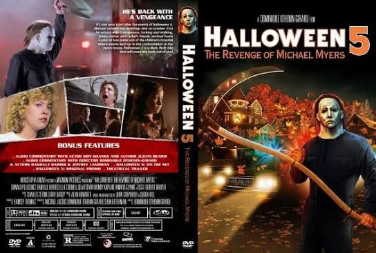 Halloween 5 with bonus features w/dvd case dvd