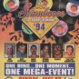 Wcw spring stampede 1994/wcw slamboree 1994/wcw bash at the beach 1994 w/dvd sleeve dvd