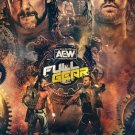 Aew full gear 2021 with countdown w/dvd sleeve dvd