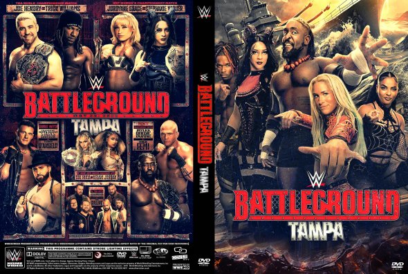 Nxt battleground 2025 with countdown w/dvd case dvd