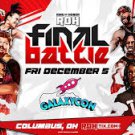 Roh final battle 2025 with countdown w/dvd sleeve dvd