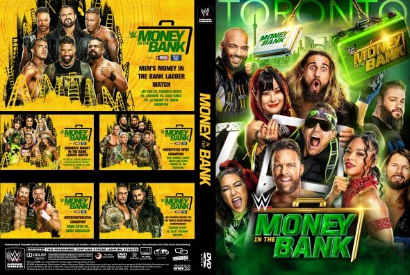Wwe money in the bank 2024 with countdown w/dvd case dvd