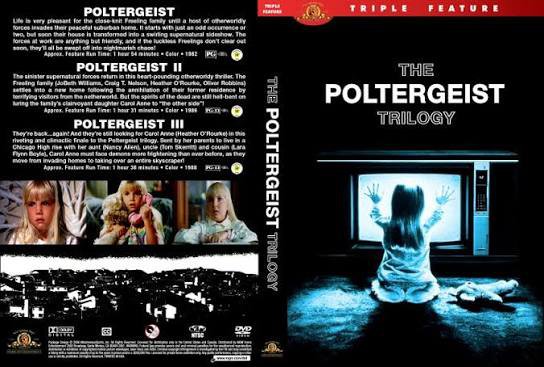 Poltergeist 1-3 with bonus features w/dvd case dvd