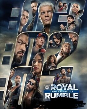 Wwe royal rumble 2025 with countdown w/dvd sleeve 2 disc dvd