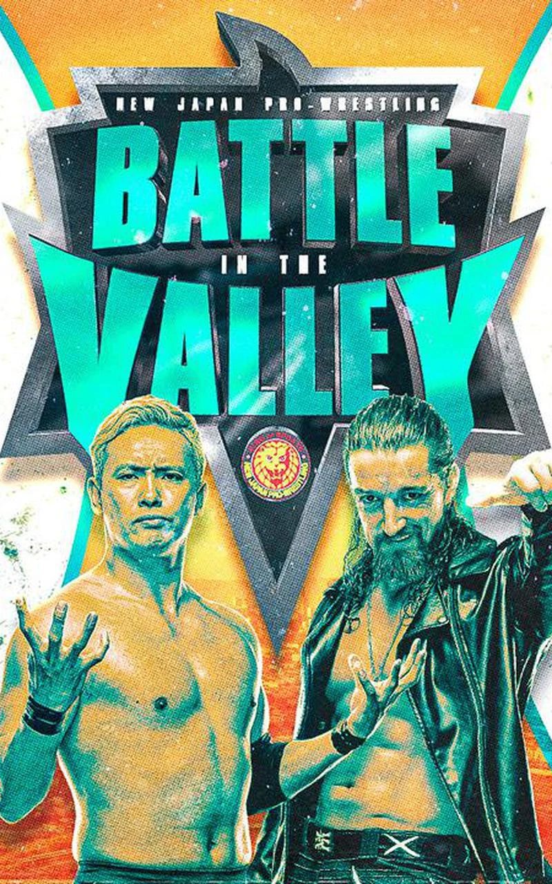 Njpw battle in the valley 2025 with countdown w/dvd sleeve dvd