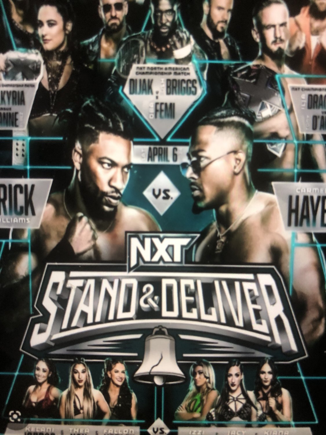 Nxt stand & deliver 2024 with countdown w/sleeve dvd