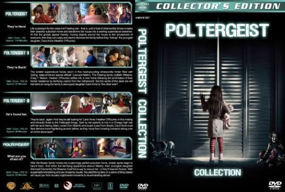 Poltergeist 1-4 with bonus features w/dvd case dvd