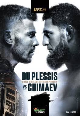 Ufc 319:du plessis vs chimaev with countdown w/dvd sleeve dvd