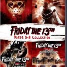 Friday the 13th 5-8 with bonus features w/dvd sleeve dvd