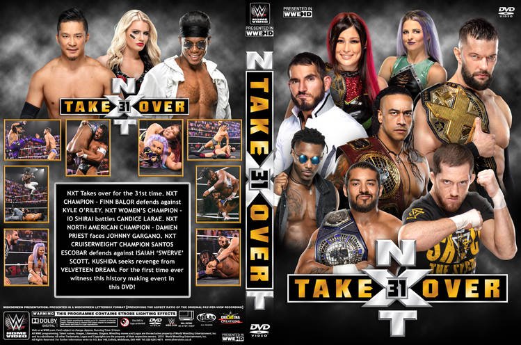 Nxt takeover 31 with countdown w/dvd case dvd