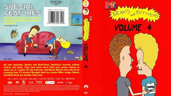 Beavis and butt-head (1993):the complete season 4 w/dvd case dvd
