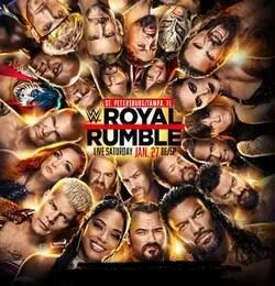 Wwe royal rumble 2024 with countdown w/dvd sleeve 2 disc dvd