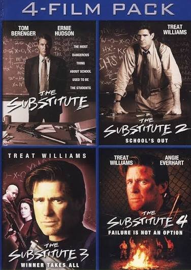 The substitute 1 to 4 w/dvd sleeve dvd