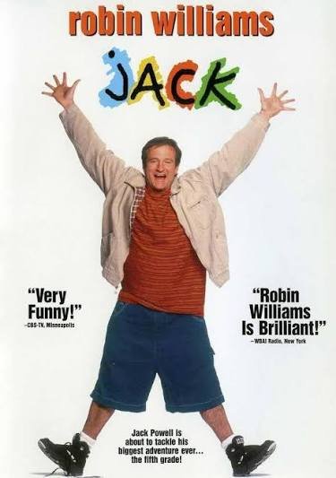 Jack (1996)/Mrs. doubtfire/patch adams/shrink (2009) w/dvd sleeve dvd
