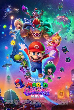 The super mario galaxy movie/the crash (2026)/grizzly night/ladies first/- w/dvd sleeve dvd