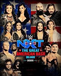 Nxt the great American bash 2026 with countdown w/dvd sleeve dvd