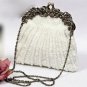 Vintage Elegance Framed Beaded Evening Bag