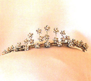 Paris "Funny Face" Tiara by Debra Moreland