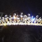 Dancing Flowers Filigree Tiara