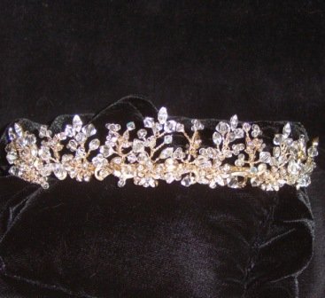 Twinkling Lights Tiara in a Gold/Silver combination