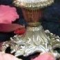 Victorian Silver & Crystal Pedestal Bowl