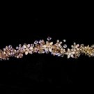 Fairlee Crystal Silver and Gold Tiara Band