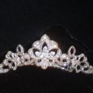 Nelson D'leon Art Deco Tiara Comb in Rhodium