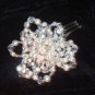 Fiona Large Freshwater Pearl, Seed Bead & Crystal Comb