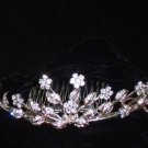 Felicity's Flower & Leaf Tiara Comb by Nelson D'Leon