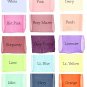 One Dozen Italian Mesh Calla Lily Confetti FlowerFavor