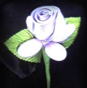 One Dozen Satin Rose Italian Confetti Flowers
