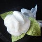 One Dozen Elegante Organza Rose Italian Confetti Flower