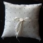 Crystal Creation Custom Ringbearer Pillow w/ Swarovski Crystals