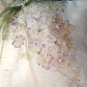 Handpainted  Lilac  Dupioni Silk Ringbearer Pillow