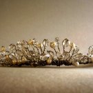 My True Love Tiara of Freshwater Pearls & Crystals