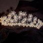 Dainty June Enameled Daisy Bridal Tiara by Debra Moreland for Paris