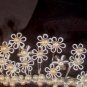 Dainty June Enameled Daisy Bridal Tiara by Debra Moreland for Paris