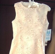 Ivory w/ Cocoa Accent Lace Special Occassion Princess Dress by Luli & Me