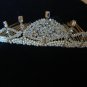 Brianna Crystal Tiara - Made in Any Color Swarovski Crystal
