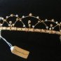 Thea Tiara in Gold and Aurora Borealis by Elizabeth Claire